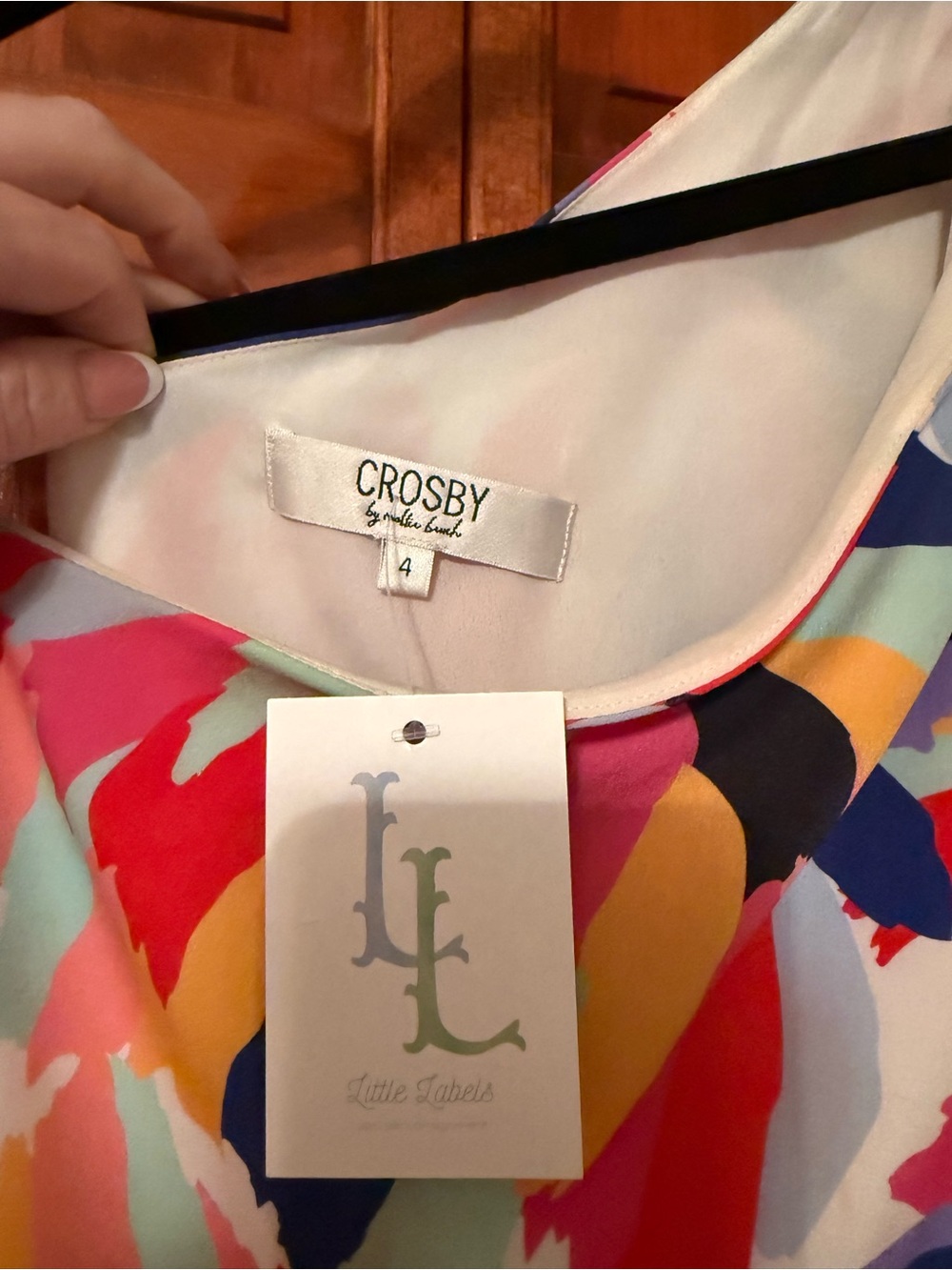 Crosby by Mollie Burch Sasha Dress
One Shoulder Multicolor Print Maxi Dress - Picture 6 of 6